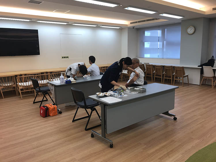 インフルエンザ集団予防接種