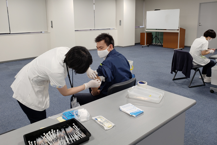 インフルエンザ集団予防接種
